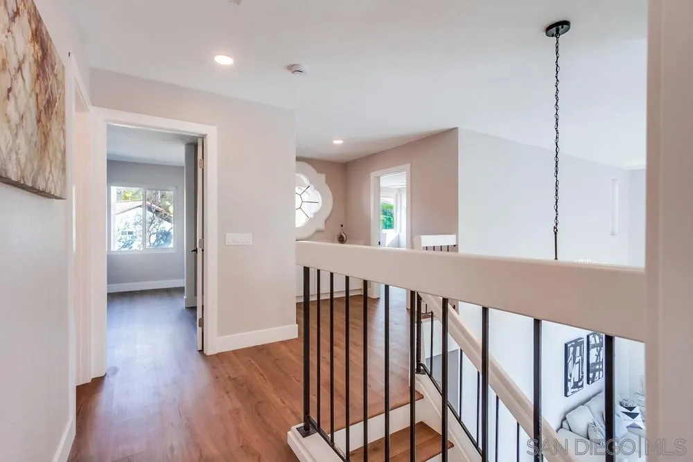 1278 Avenida Miguel Encinitas, CA 92024 - Photo 34 of 47 a view of entryway and hall with wooden floor
