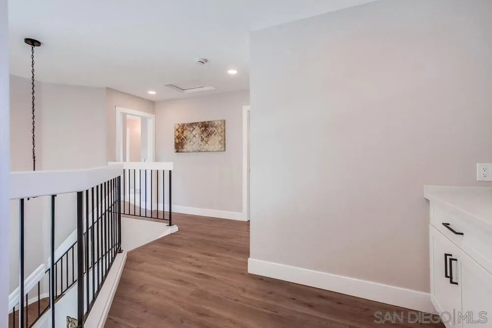 1278 Avenida Miguel Encinitas, CA 92024 - Photo 35 of 47 a view of a hallway with wooden floor