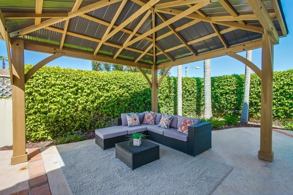 1278 Avenida Miguel Encinitas, CA 92024 - Photo 46 of 47 a outdoor living space with furniture and garden view