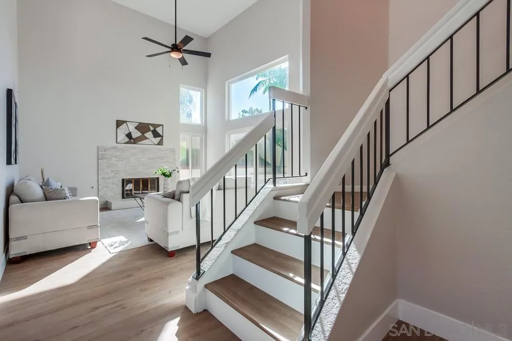 1278 Avenida Miguel Encinitas, CA 92024 - Photo 9 of 47 a view of entryway and hall with wooden floor