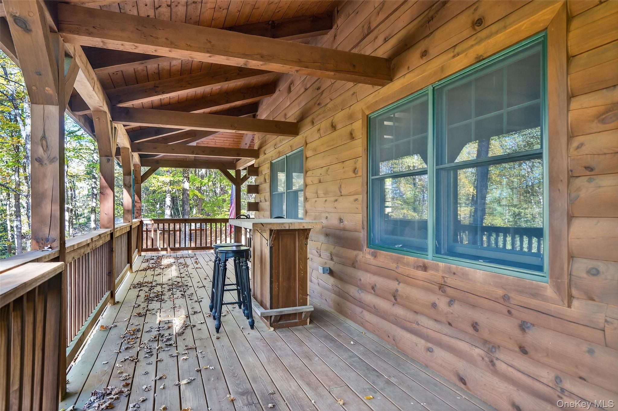 165 Cascade Road Warwick, NY 10990 - Photo 5 of 49 a view of a porch with wooden floor