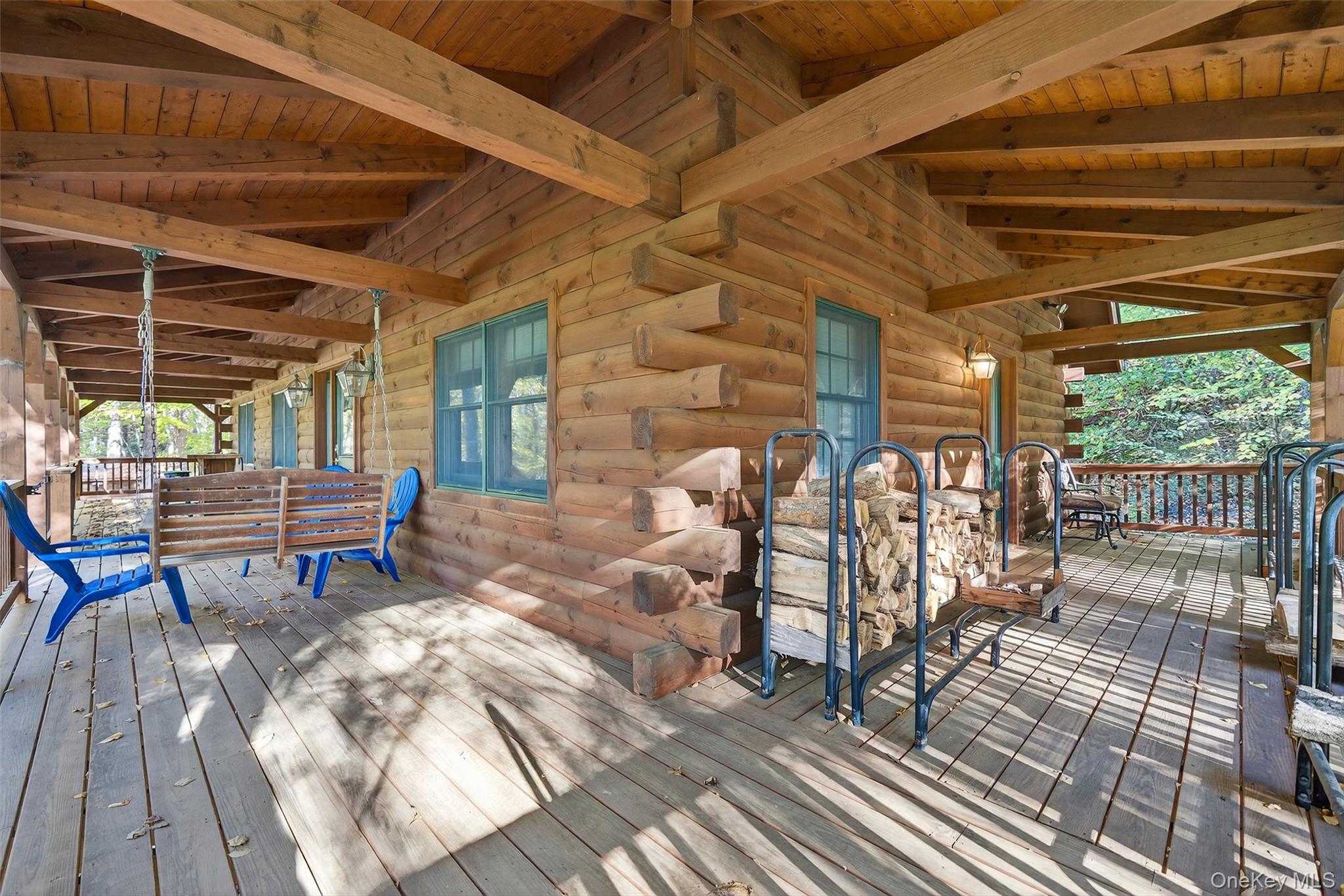 165 Cascade Road Warwick, NY 10990 - Photo 7 of 49 a wooden bench sitting in front of a building