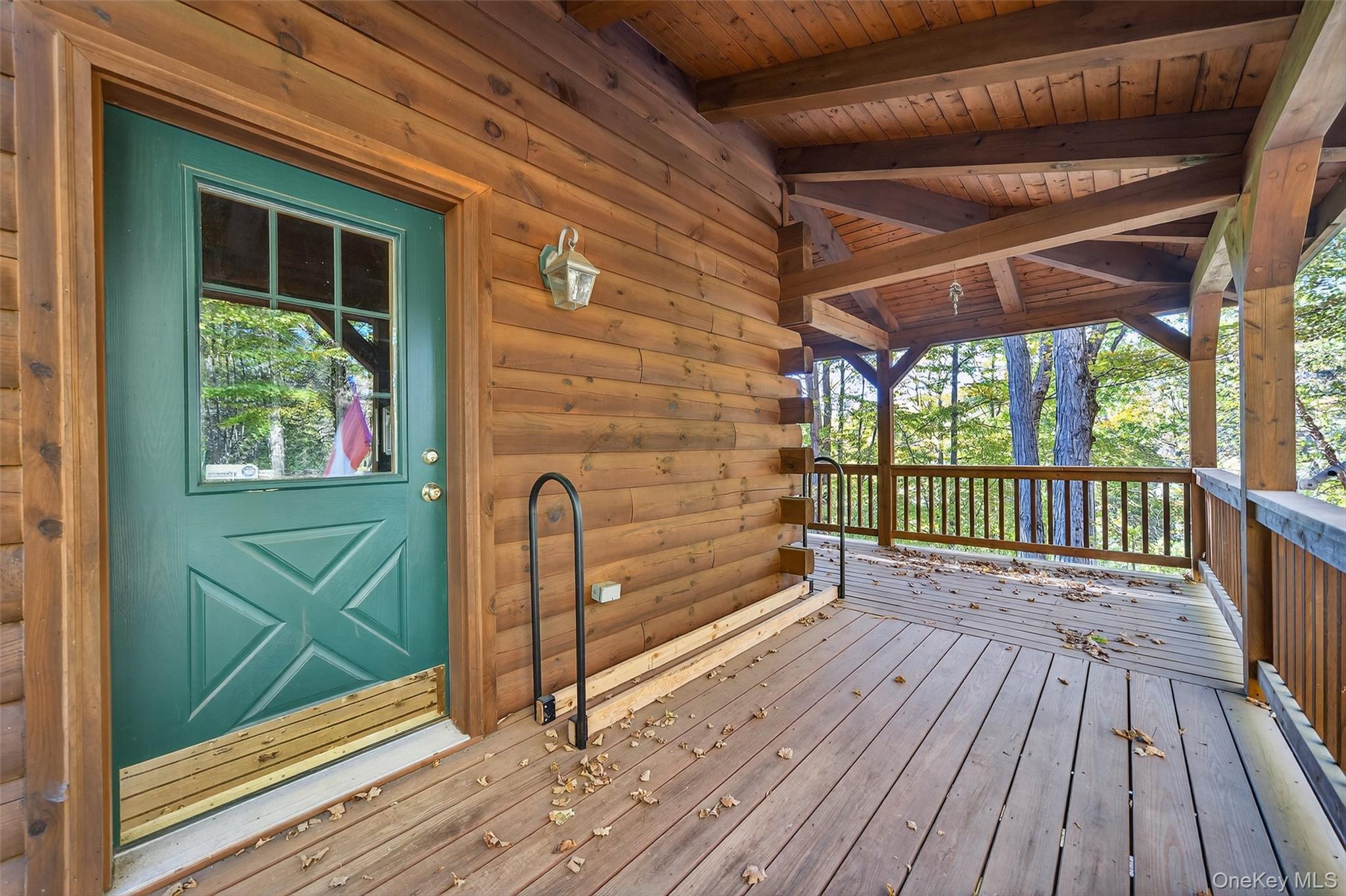 165 Cascade Road Warwick, NY 10990 - Photo 9 of 49 a view of a balcony with wooden floor