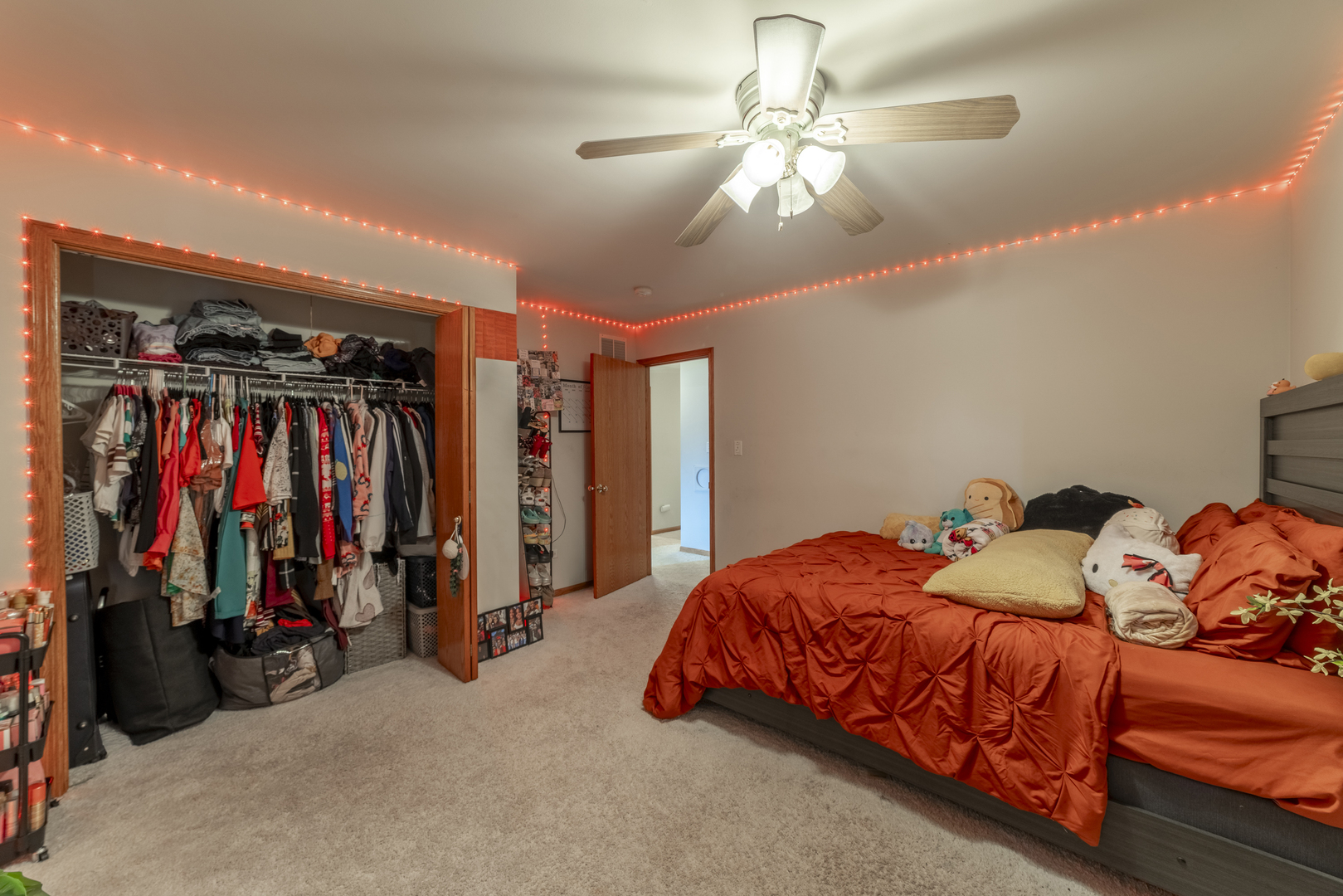 1071 Yamma Ridge New Lenox, IL 60451 - Photo 35 of 51 a bed room with a bed and a walk in closet