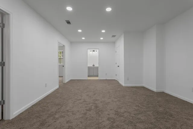 a view of empty room