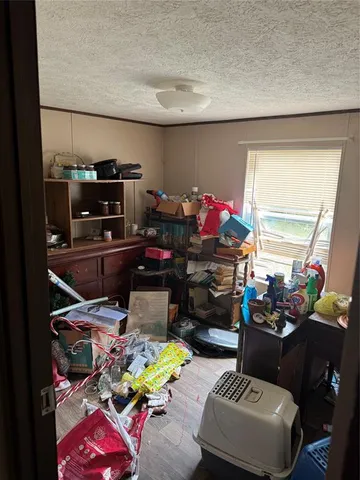 a room with storage and utility