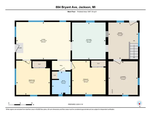 $180,000 | 884 Bryant Avenue, Jackson, MI 49202