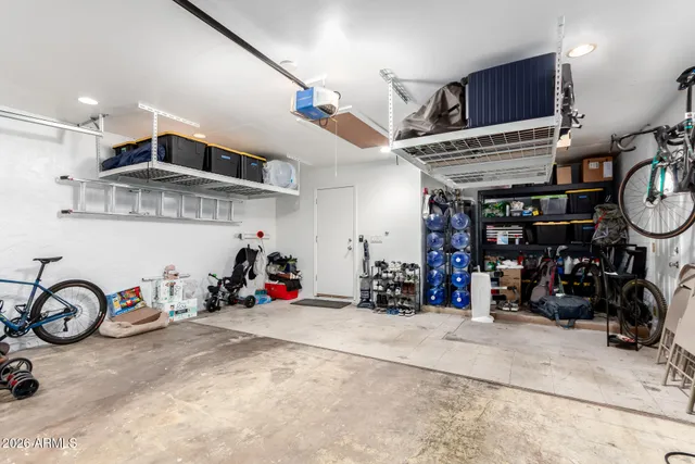 a view of a storage & utility room