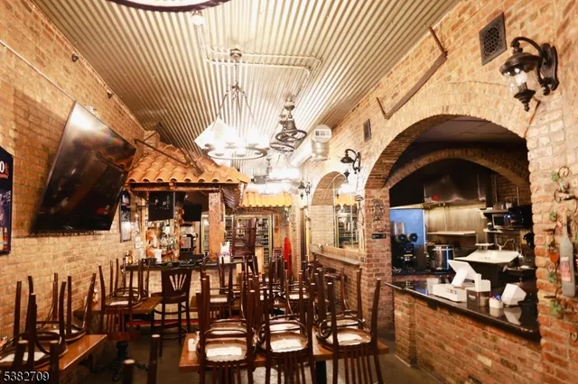 a front view of a building