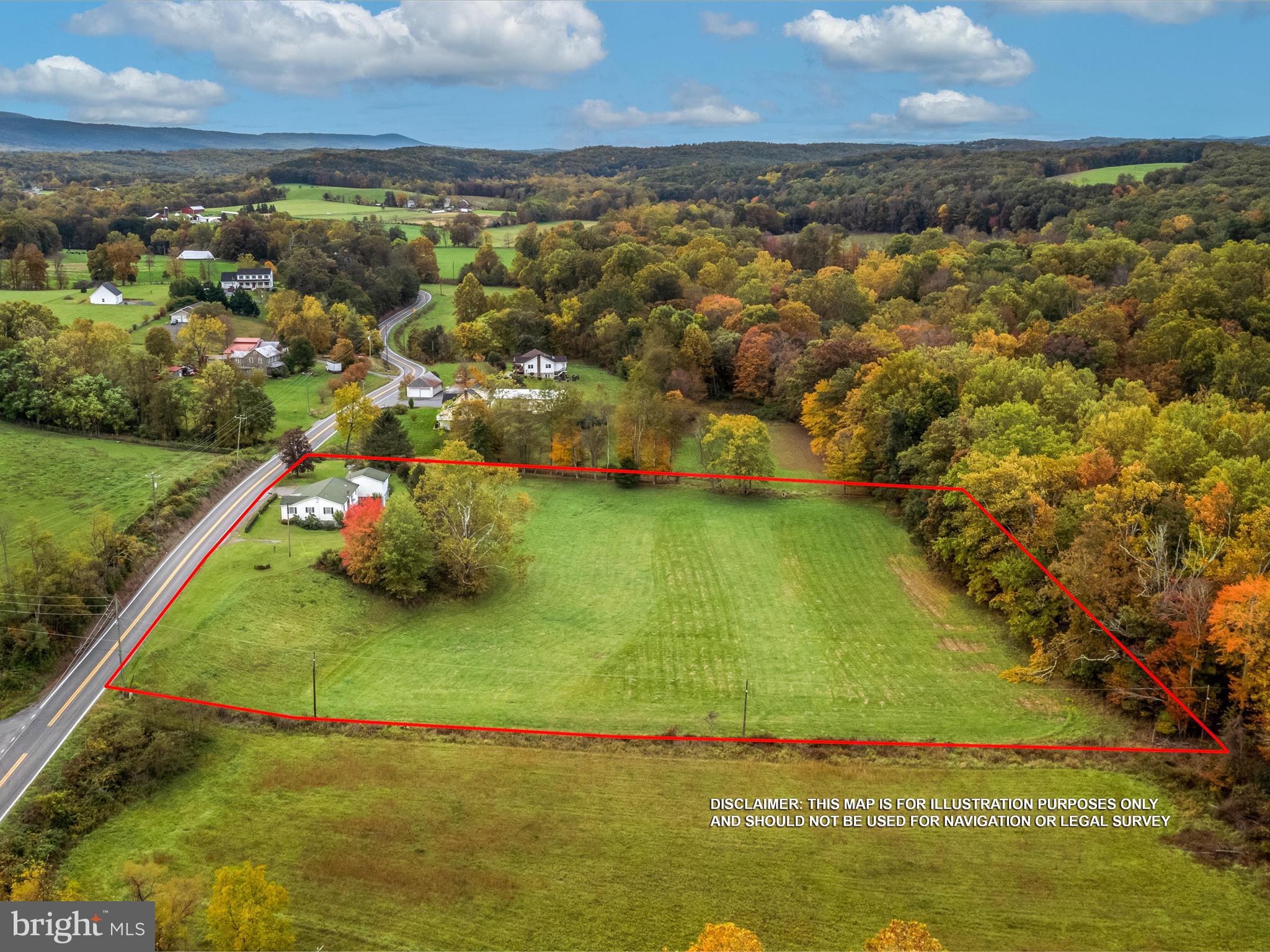 5240 Winchester Grade Road Berkeley Springs, WV 25411 - Photo 42 of 58 Property Aerial