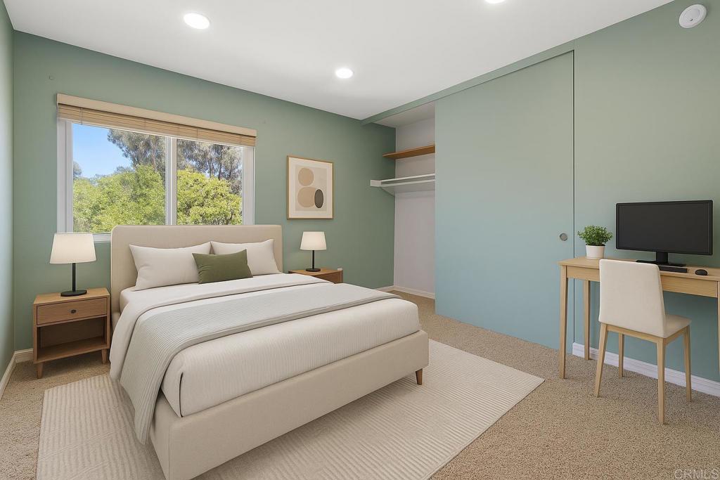 13544 Comuna Drive Poway, CA 92064 - Photo 18 of 41 a bedroom with a bed and a window