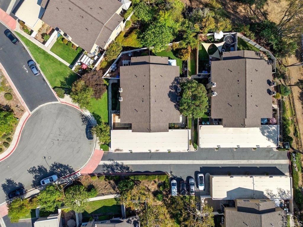 13544 Comuna Drive Poway, CA 92064 - Photo 33 of 41 an aerial view of a house with a yard potted plants and large tree