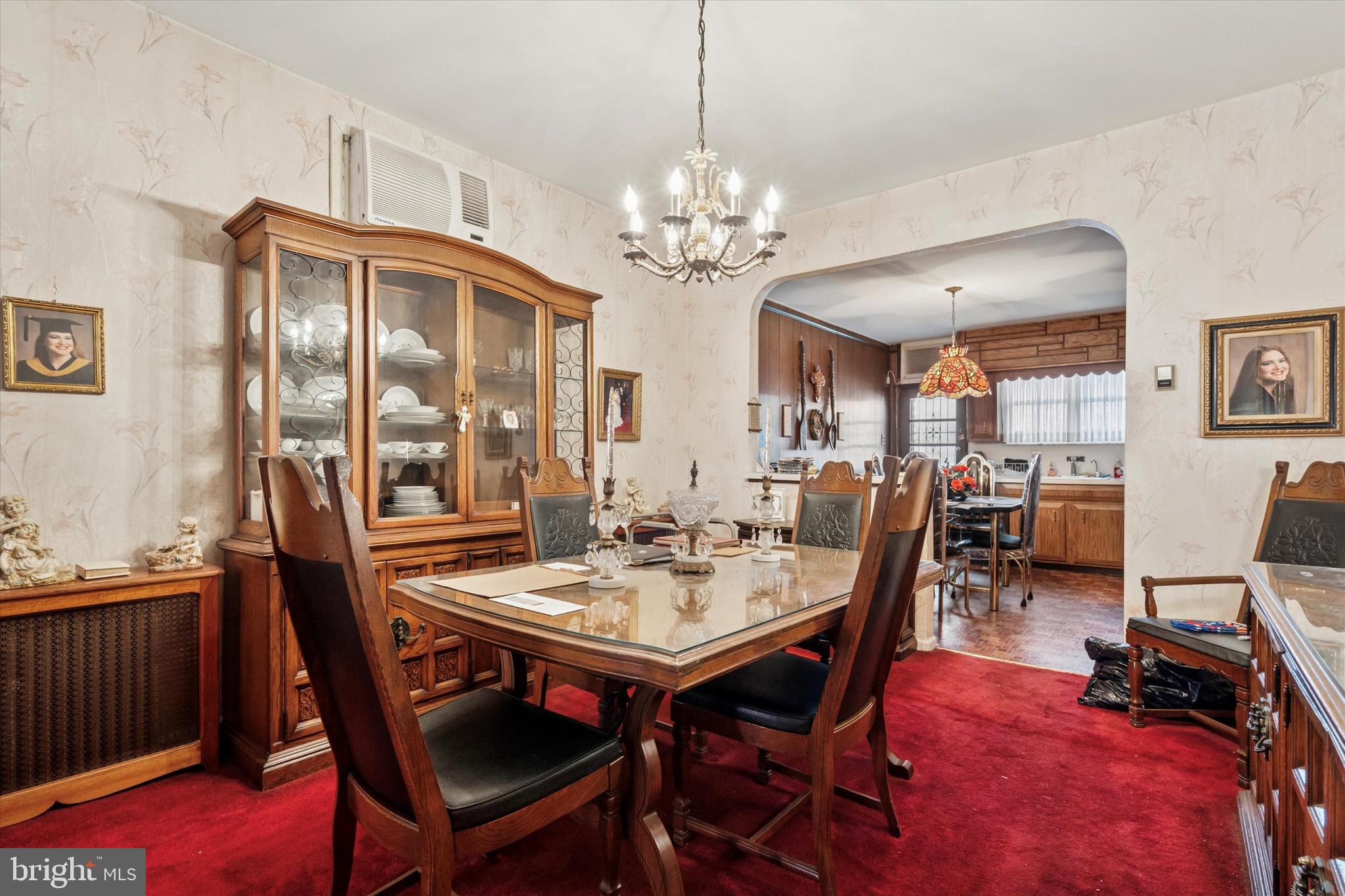 1637 West Ritner Street Philadelphia, PA 19145 - Photo 4 of 15 a view of a dining room with furniture and chandelier