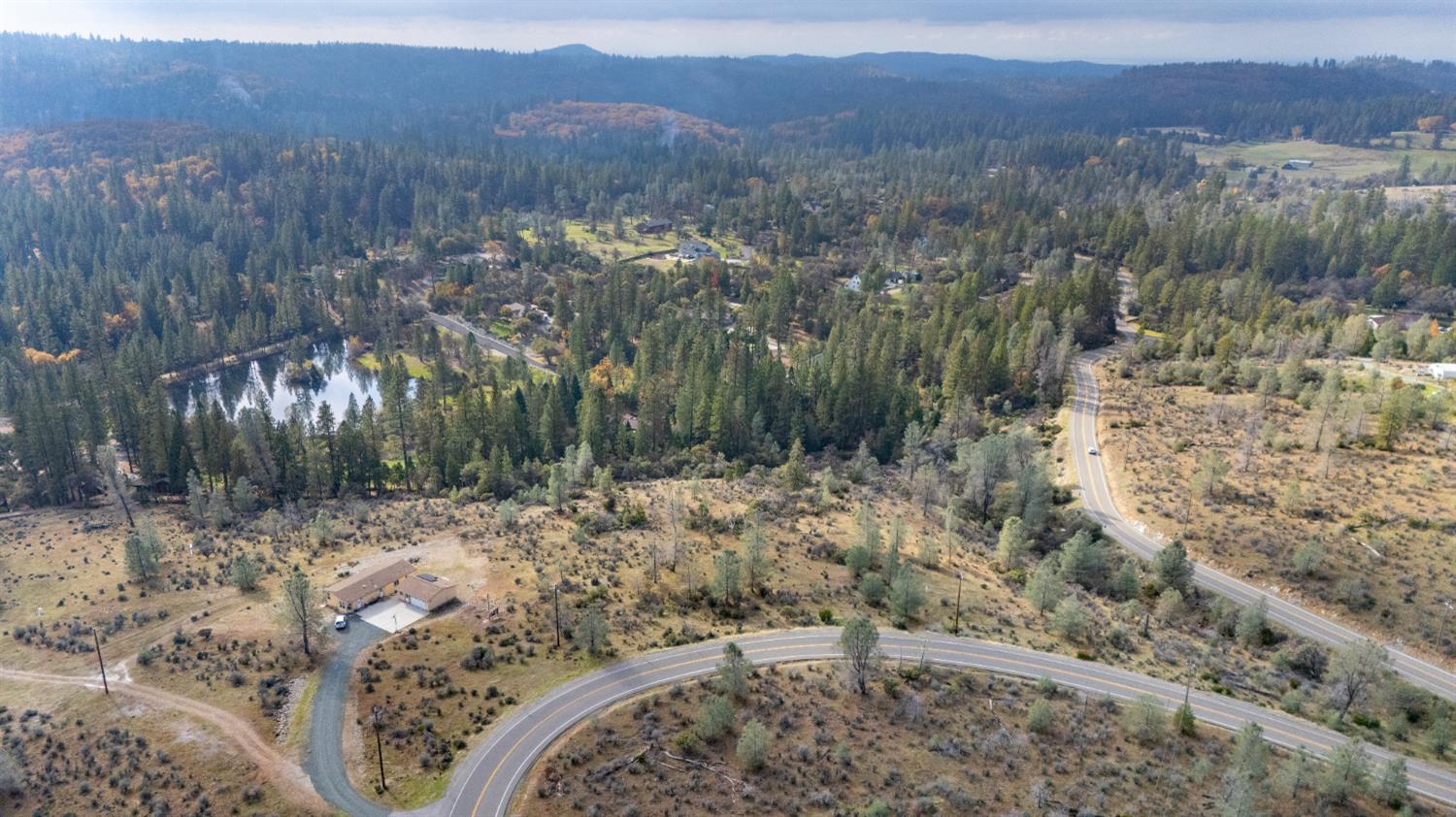 12137 Newtown Road Nevada City, CA 95959 - Photo 29 of 34 a view of a yard with a tree