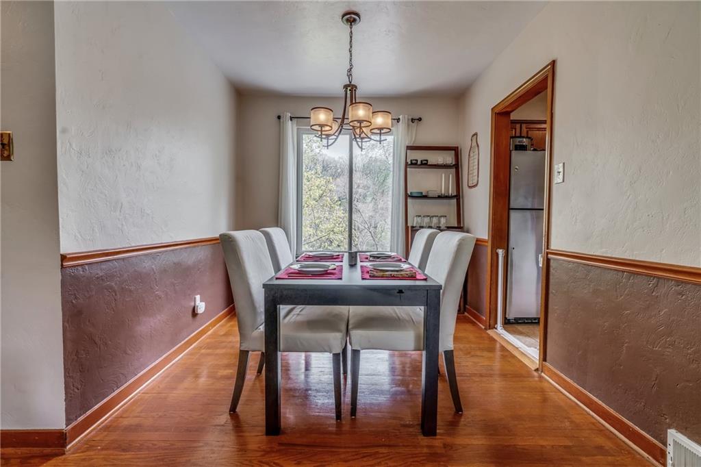 6 Virginia Terrace Pittsburgh, PA 15229 - Photo 9 of 23 a view of a dining room with furniture window and wooden floor