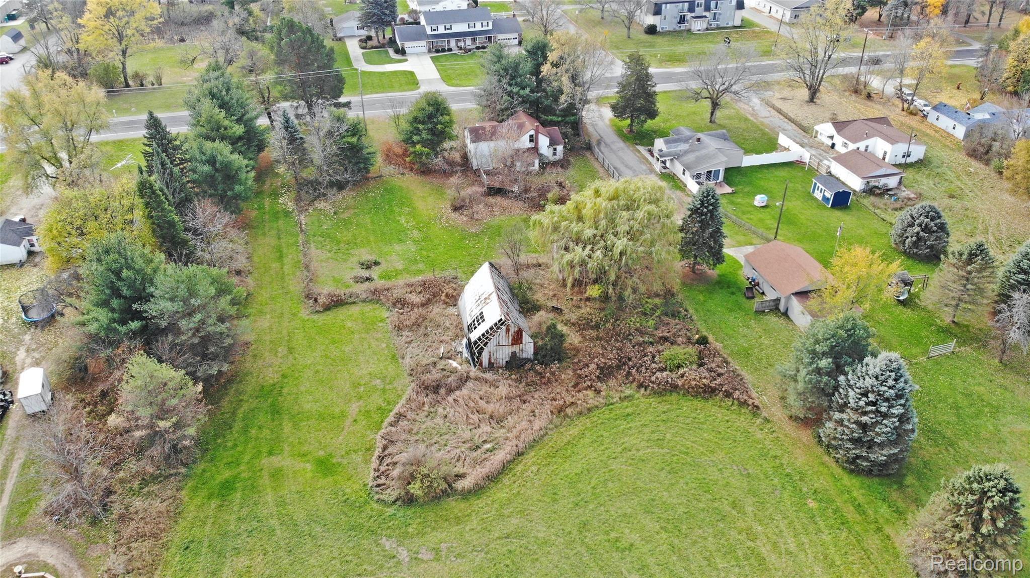 4451 East Mt Morris Road Mount Morris, MI 48458 - Photo 16 of 35 16) Aerial of Back of Home.jpg