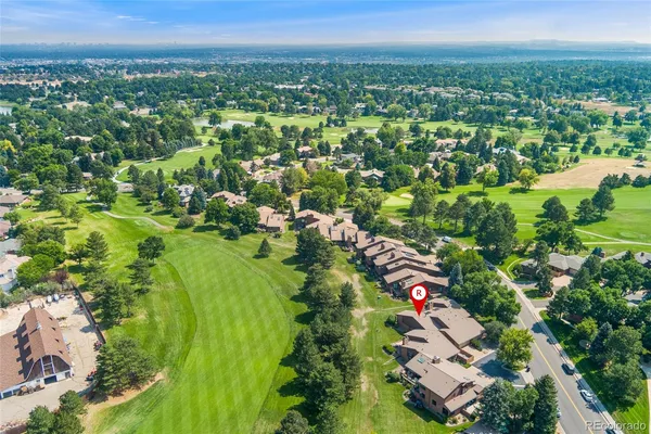an aerial view of a