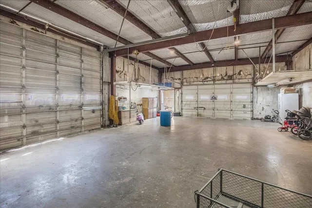a view of storage and utility room