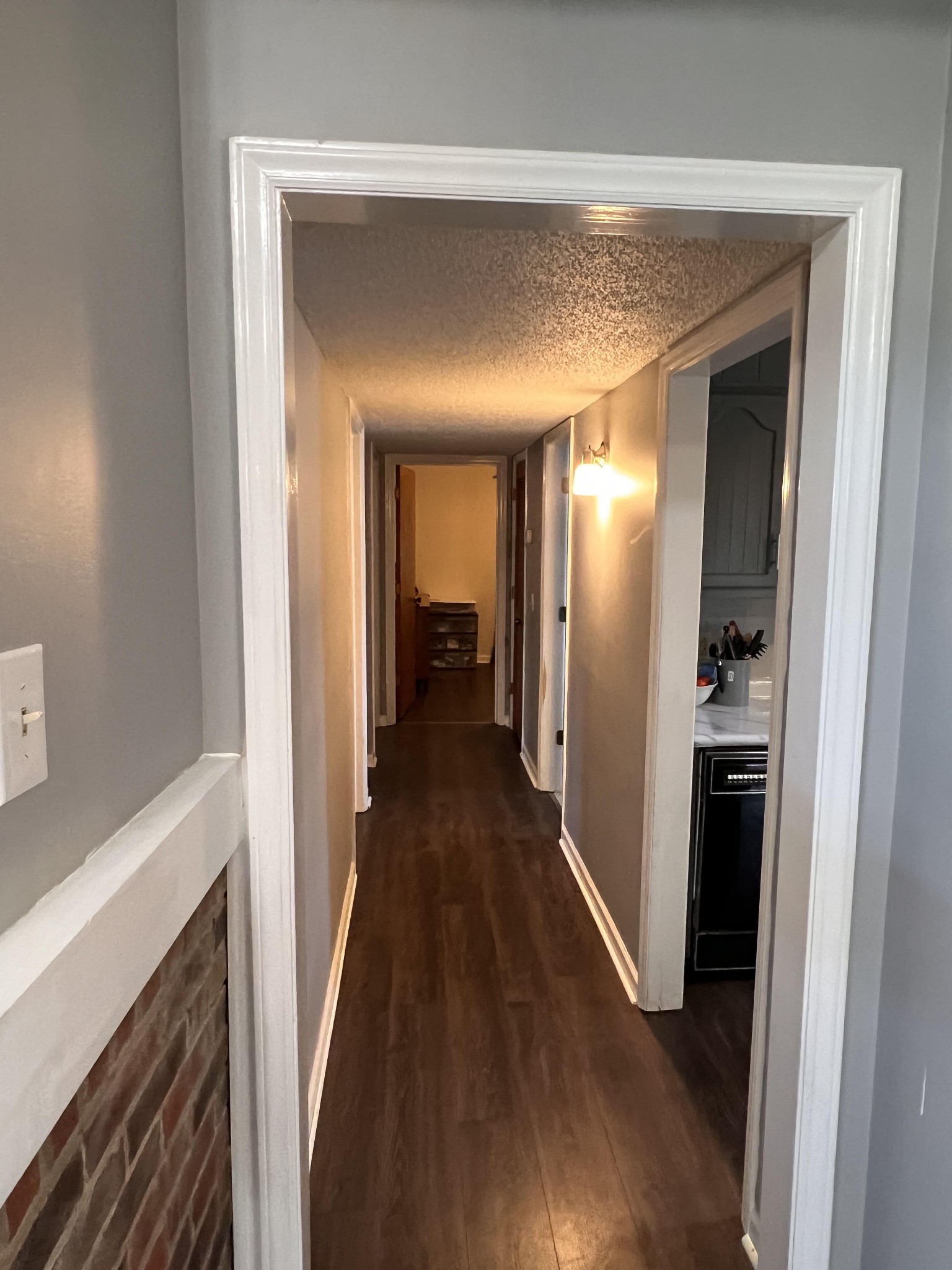 3292 Fann Road Murfreesboro, TN 37128 - Photo 14 of 36 a view of a hallway with wooden floor and staircase