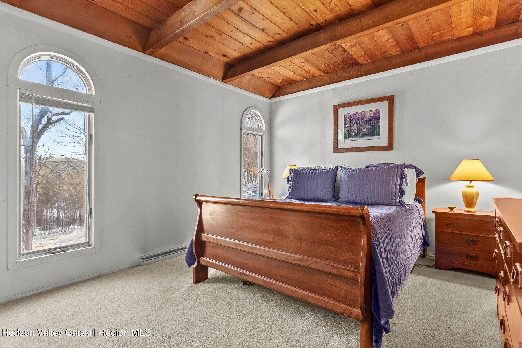 107 Ox Road Roxbury, NY 12421 - Photo 14 of 30 a bedroom with a bed and a window