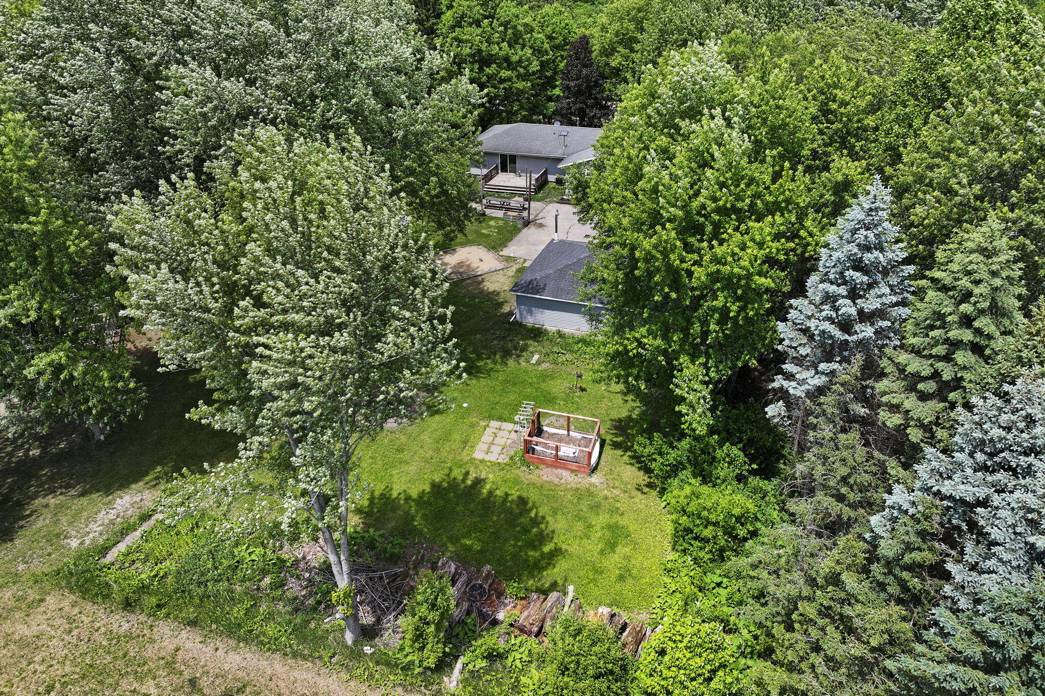 W8139 County Rd A Richmond, WI 53115 - Photo 19 of 23 overhead view
