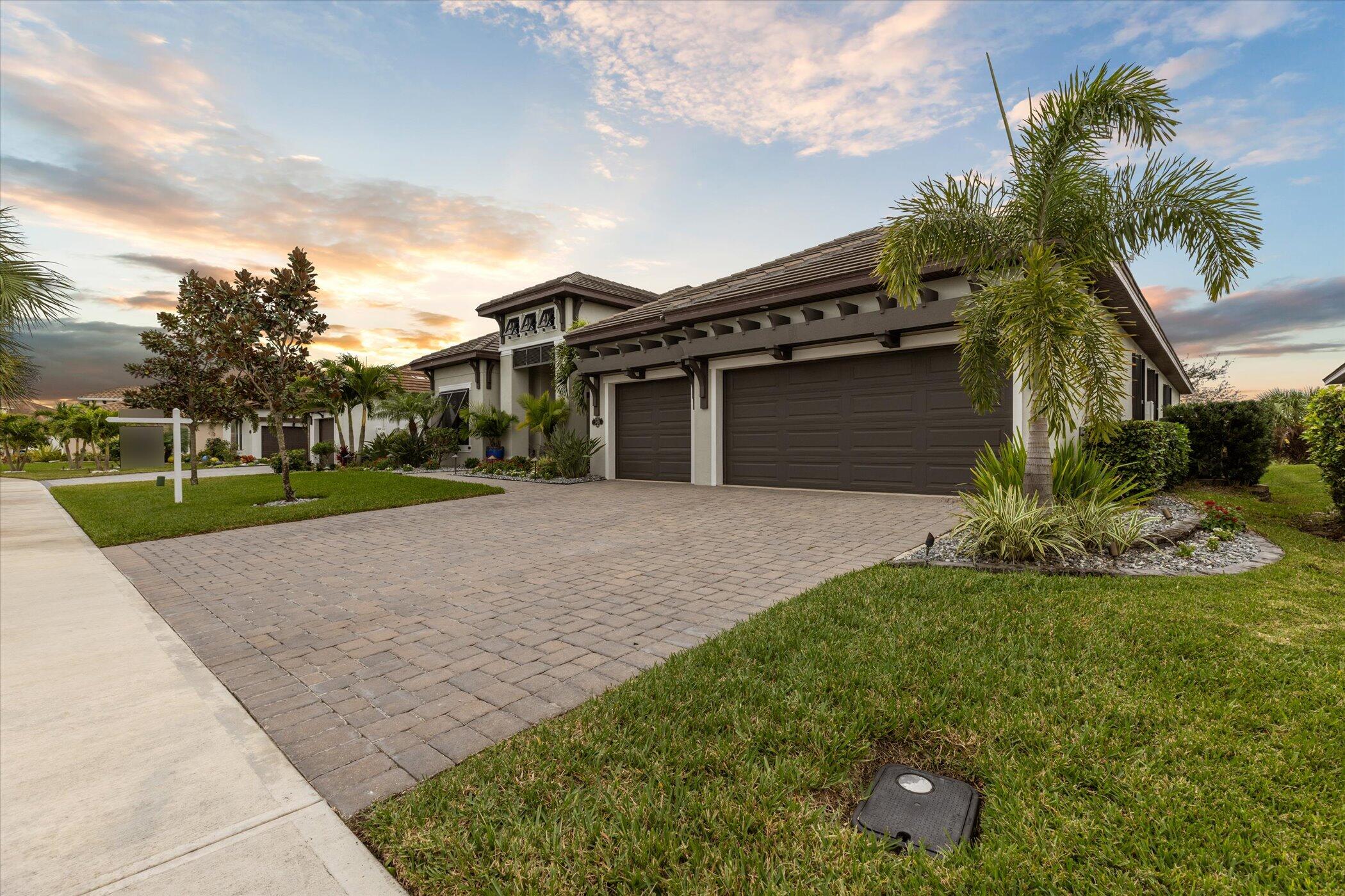 5420 Calder Drive Melbourne, FL 32940 - Photo 66 of 73 a backyard of a house with plants and palm tree