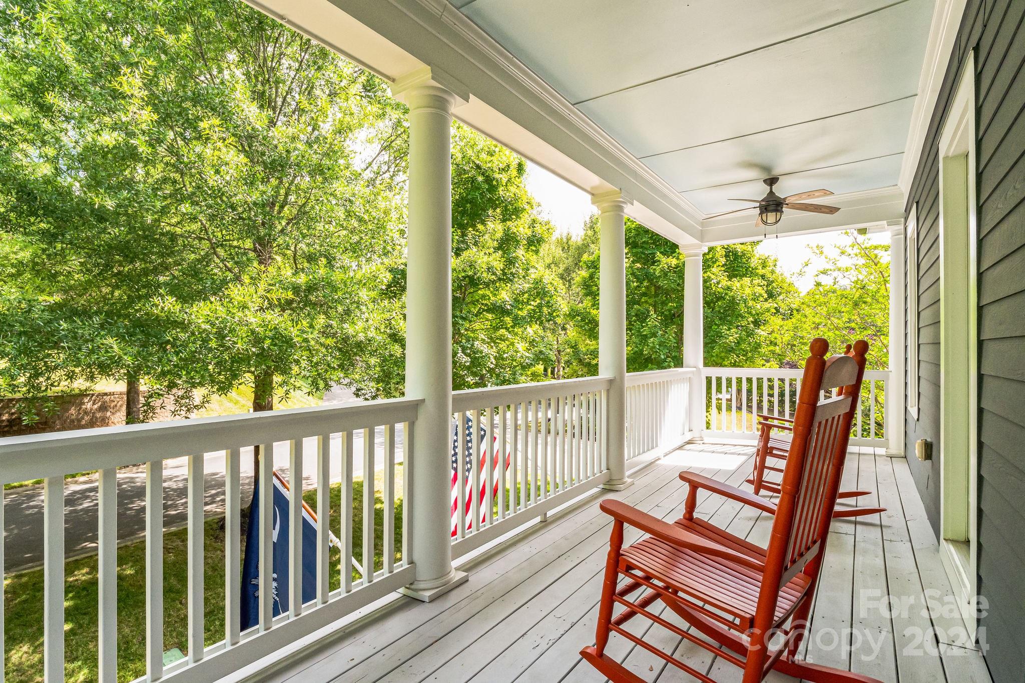 936 Rocky Point Lane Tega Cay, SC 29708 - Photo 38 of 48 a view of a two chair in the balcony