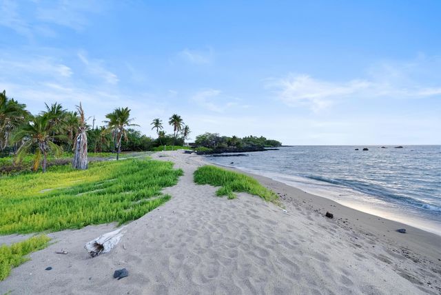 a view of a big yard with lots of green space