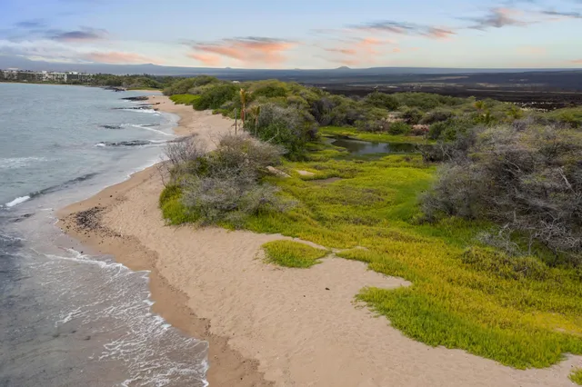 a view of beach and ocean