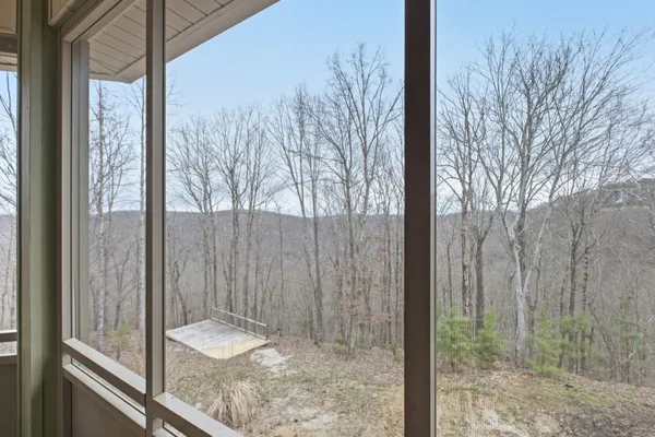 an aerial view of residential house with outdoor space