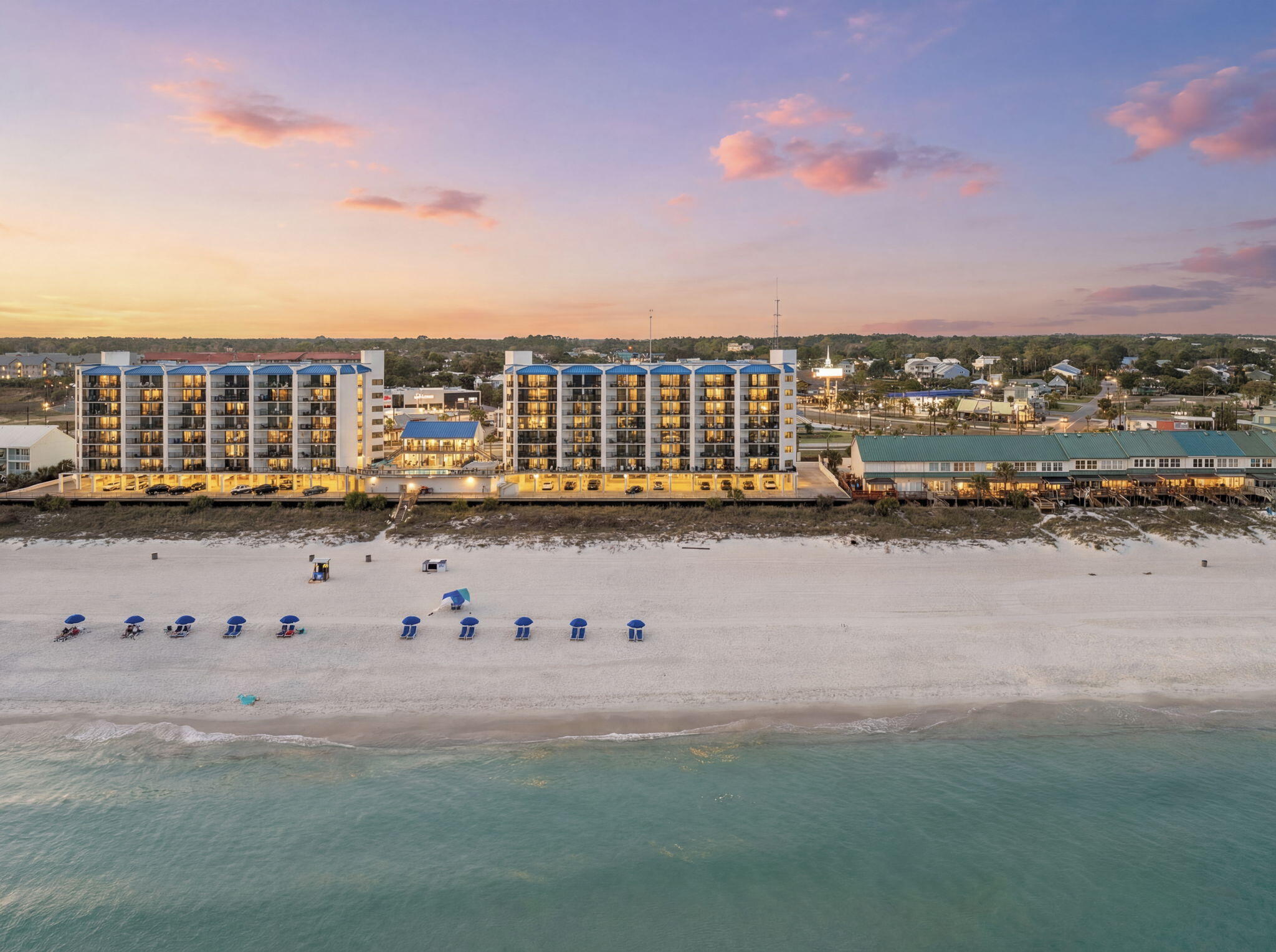 17155 Front Beach Road, Unit E501 Panama City Beach, FL 32413 - Photo 45 of 48 Drone