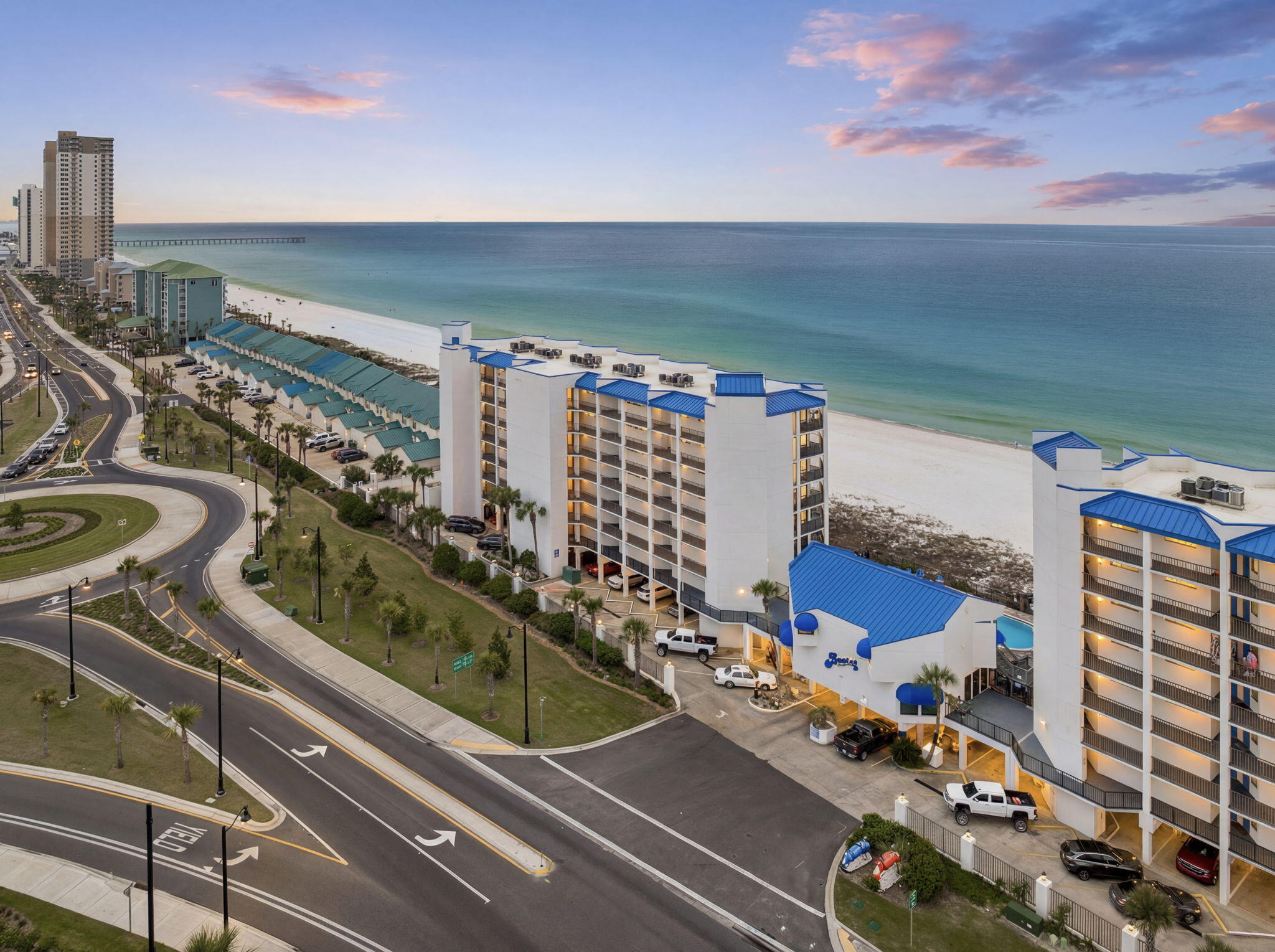 17155 Front Beach Road, Unit E501 Panama City Beach, FL 32413 - Photo 46 of 48 Drone