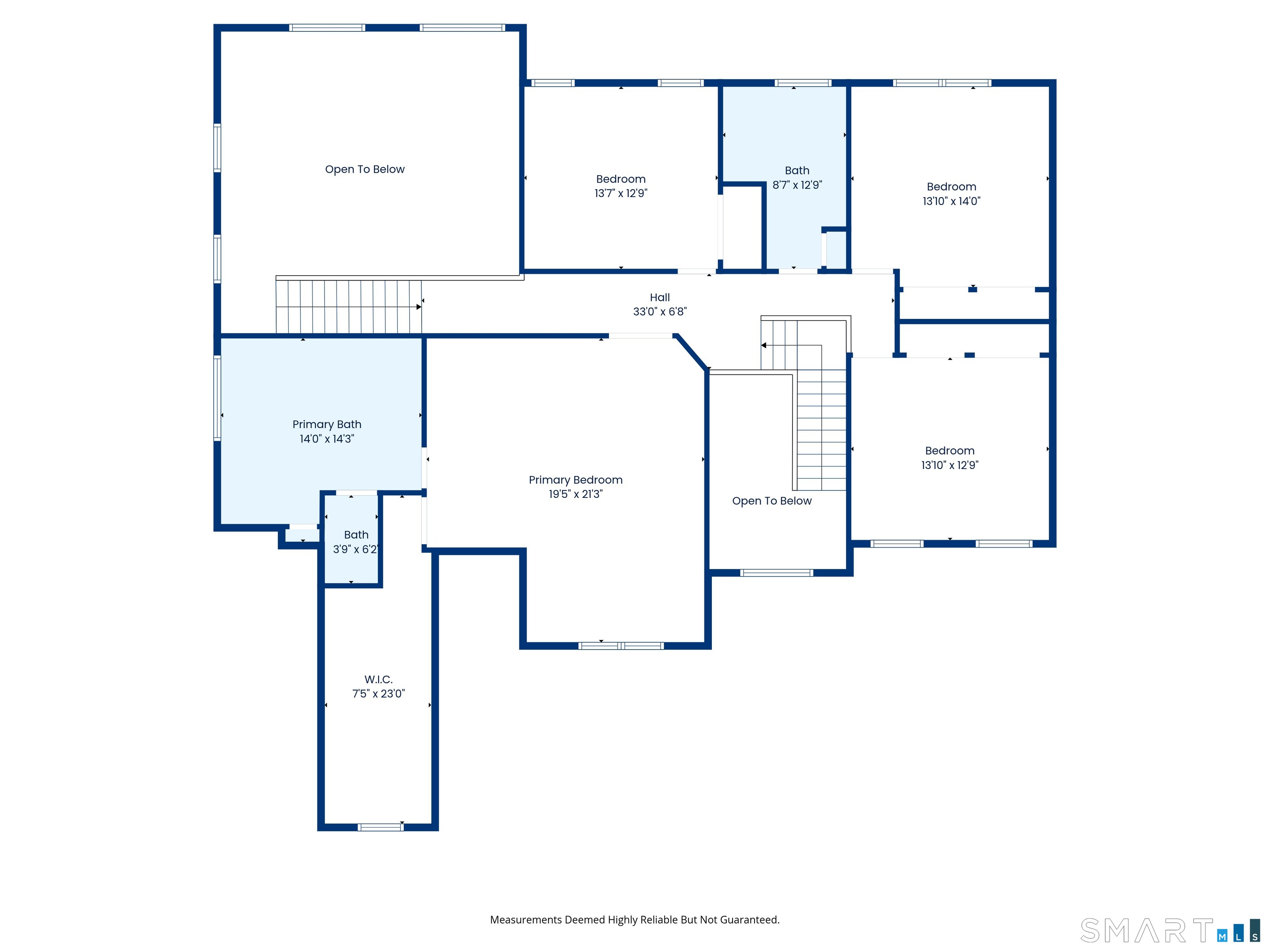 3 East Lake Road Danbury, CT 06811 - Photo 36 of 37 Upper level floorplans