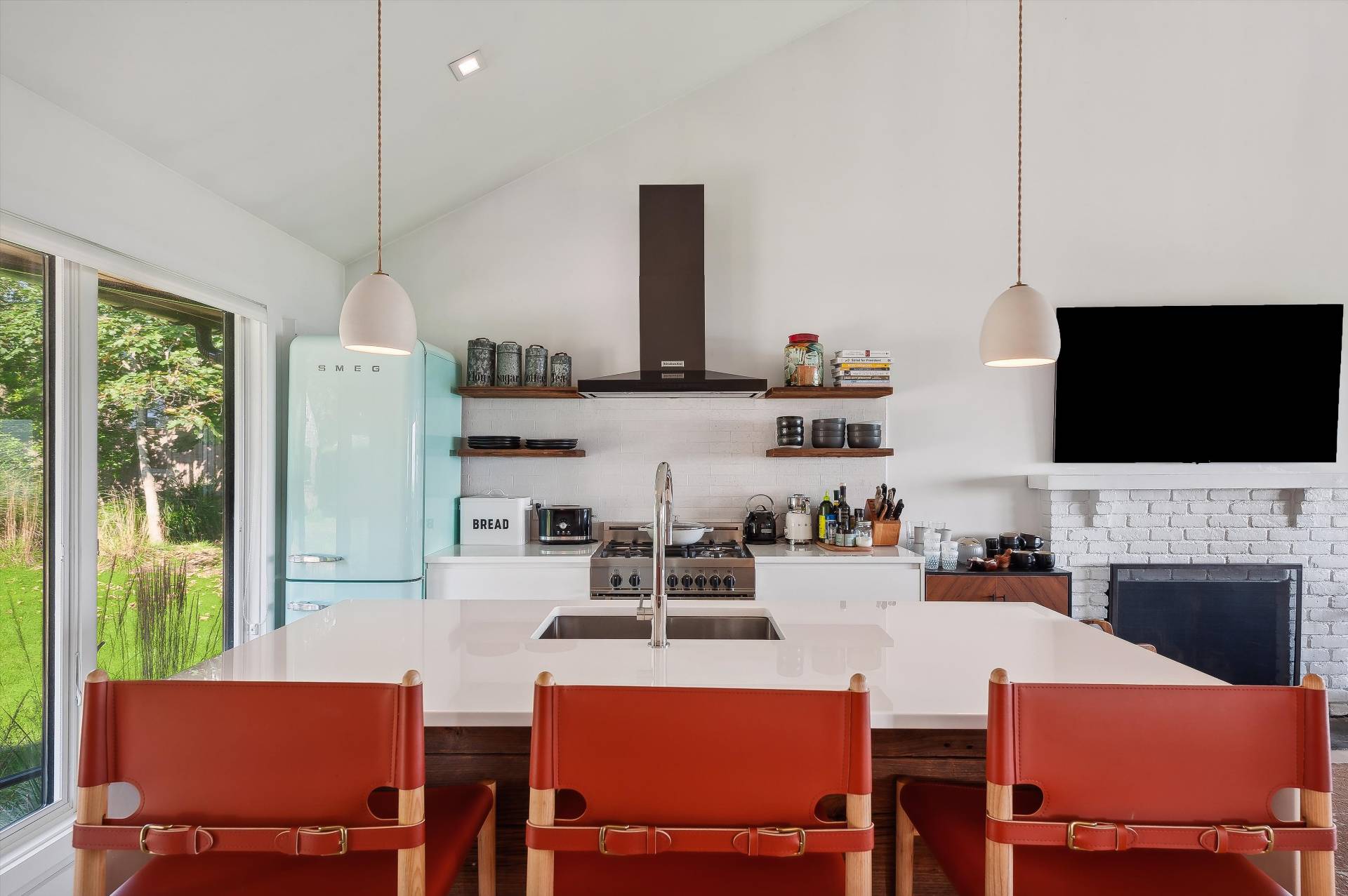 101 Gerard Drive East Hampton, NY 11937 - Photo 8 of 29 a view of a dining room with furniture window and outside view