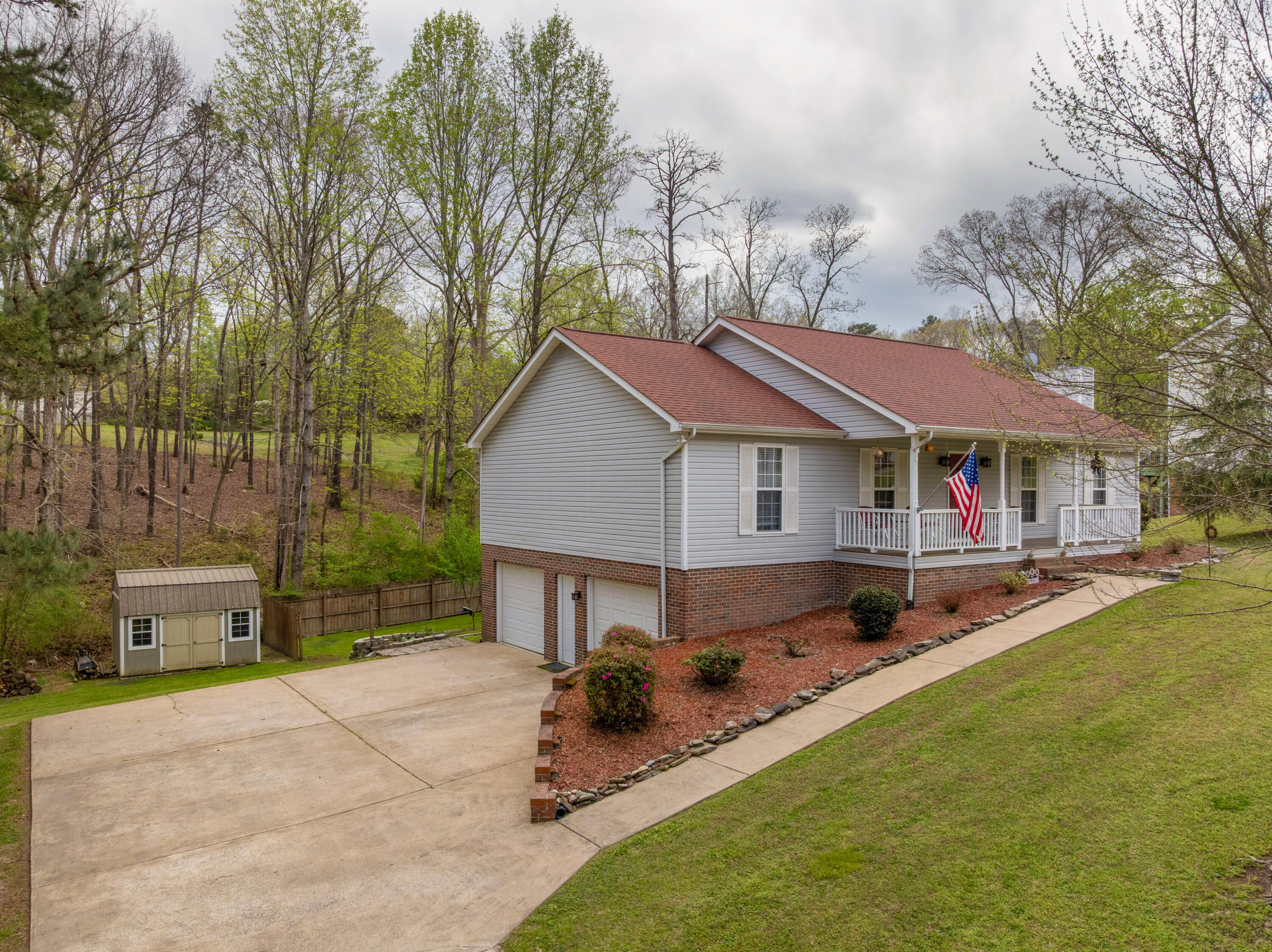 269 Sutton Drive Ringgold, GA 30736 - Photo 4 of 50 03 - 269 Sutton Drive - Drone