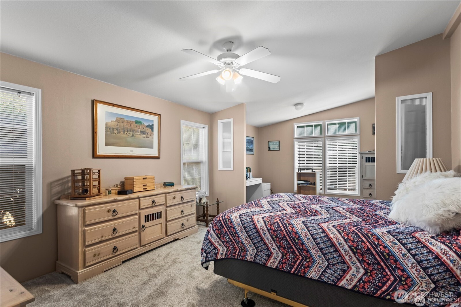 6719 241st Avenue East, Unit 46 Buckley, WA 98321 - Photo 18 of 35 a bedroom with a bed and a window