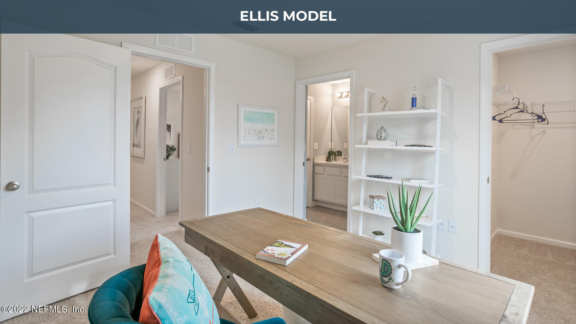 8368 Retrograde Road Jacksonville, FL 32256 - Photo 14 of 25 a view of kitchen island with cabinets and wooden floor
