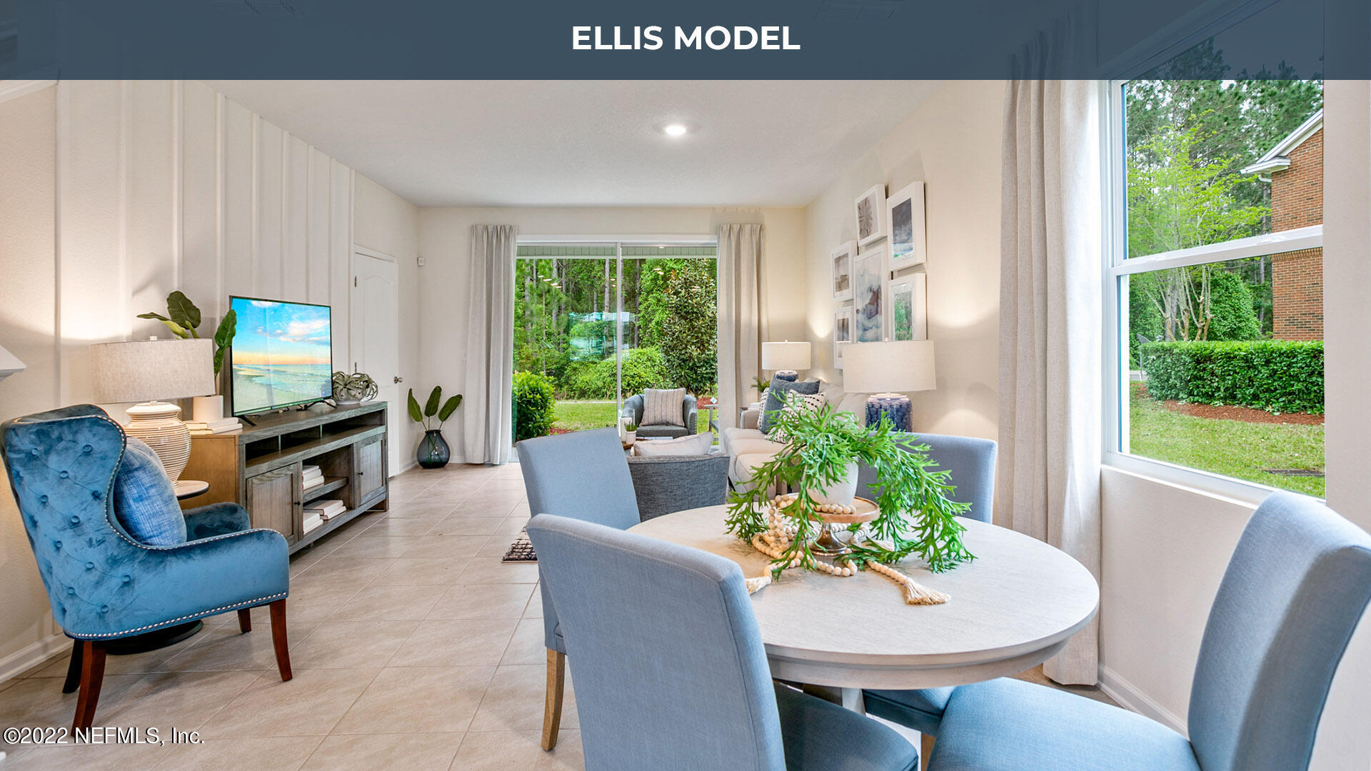 8368 Retrograde Road Jacksonville, FL 32256 - Photo 7 of 25 a living room with furniture and a potted plant