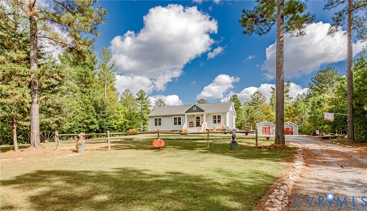 915 Manchester Road Bumpass, VA 23024 - Photo 36 of 49 a front view of a house with swimming pool