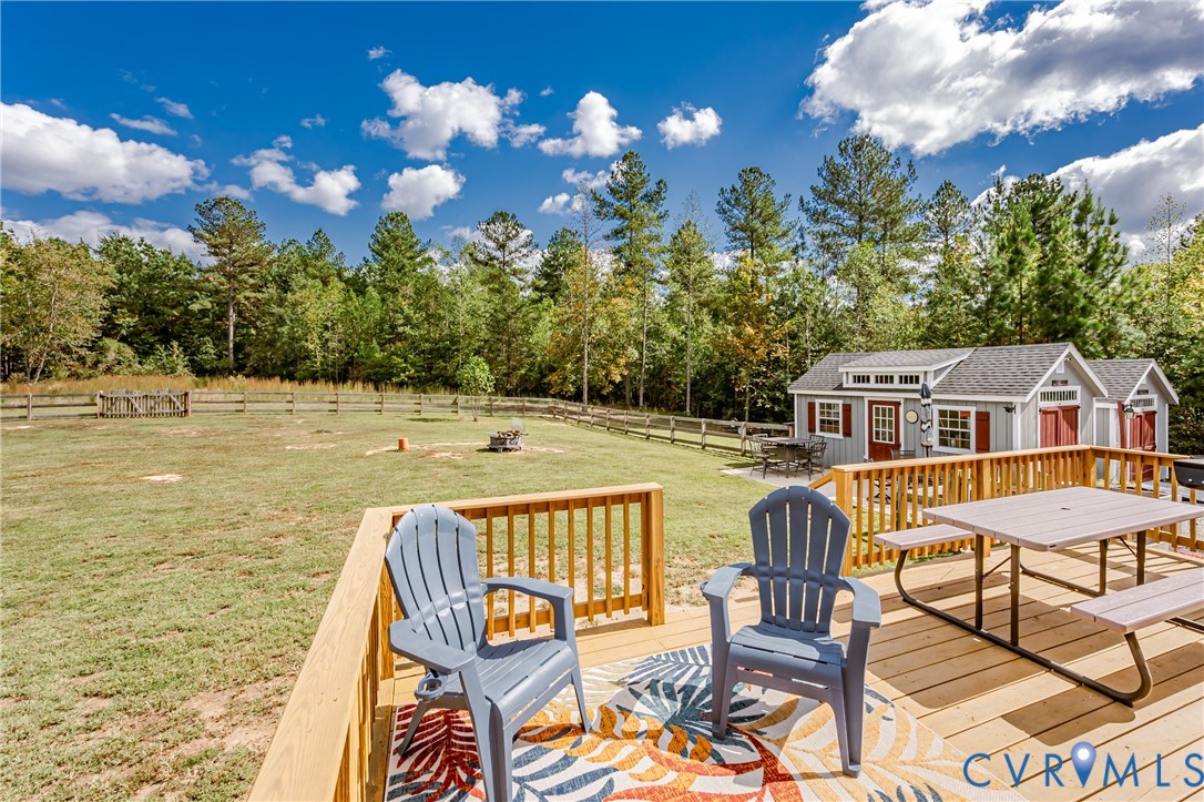 915 Manchester Road Bumpass, VA 23024 - Photo 39 of 49 a view of a swimming pool with outdoor seating