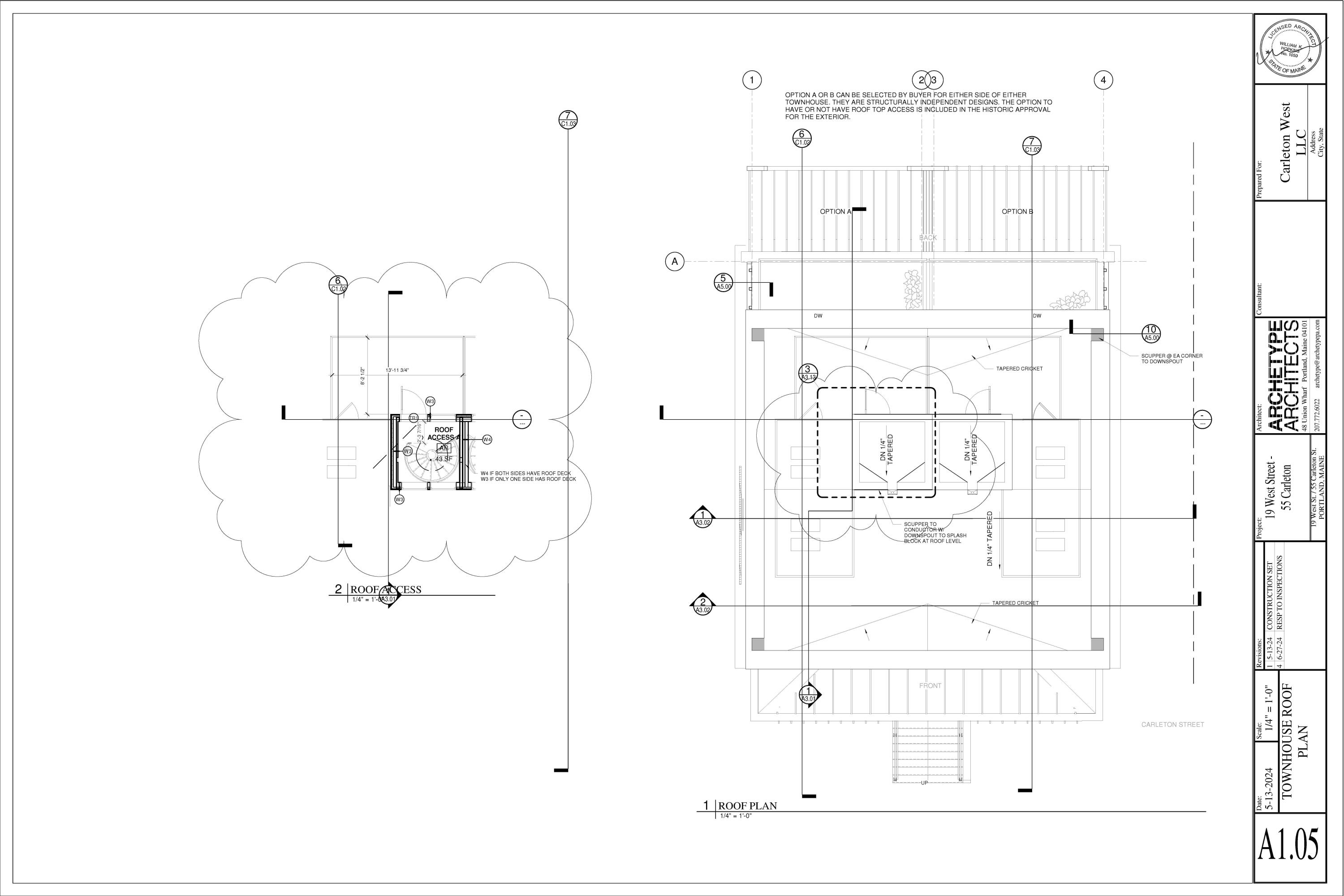 55 Carleton Street, Unit B Portland, ME 04102 - Photo 14 of 14 55 roof