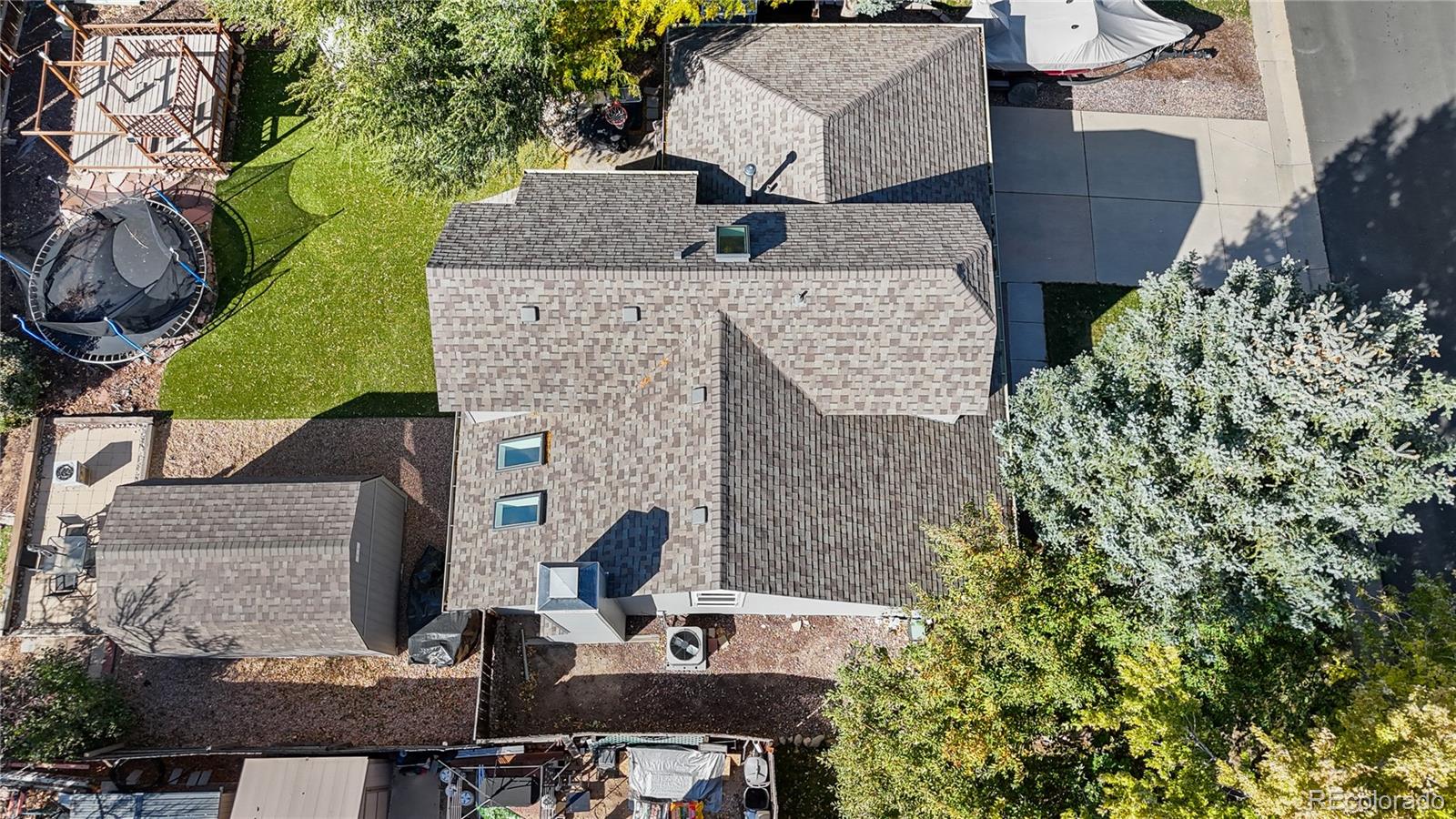 8567 Rabbitbrush Way Parker, CO 80134 - Photo 2 of 46 an aerial view of a house with outdoor space