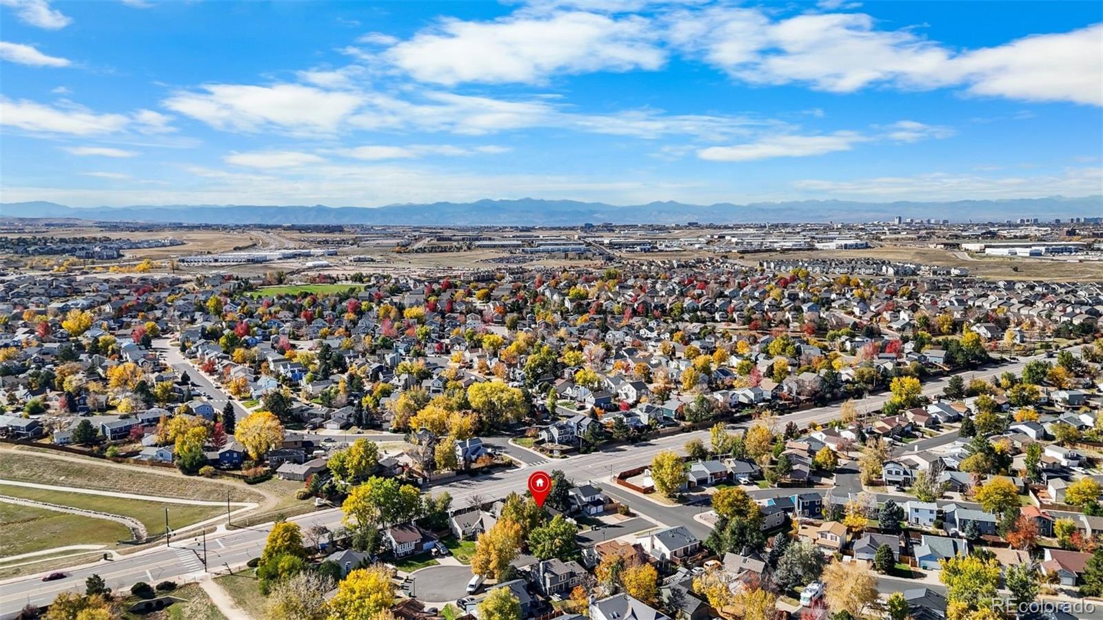 8567 Rabbitbrush Way Parker, CO 80134 - Photo 36 of 46 an aerial view of multiple house