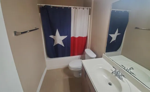 a bathroom with a sink and toilet