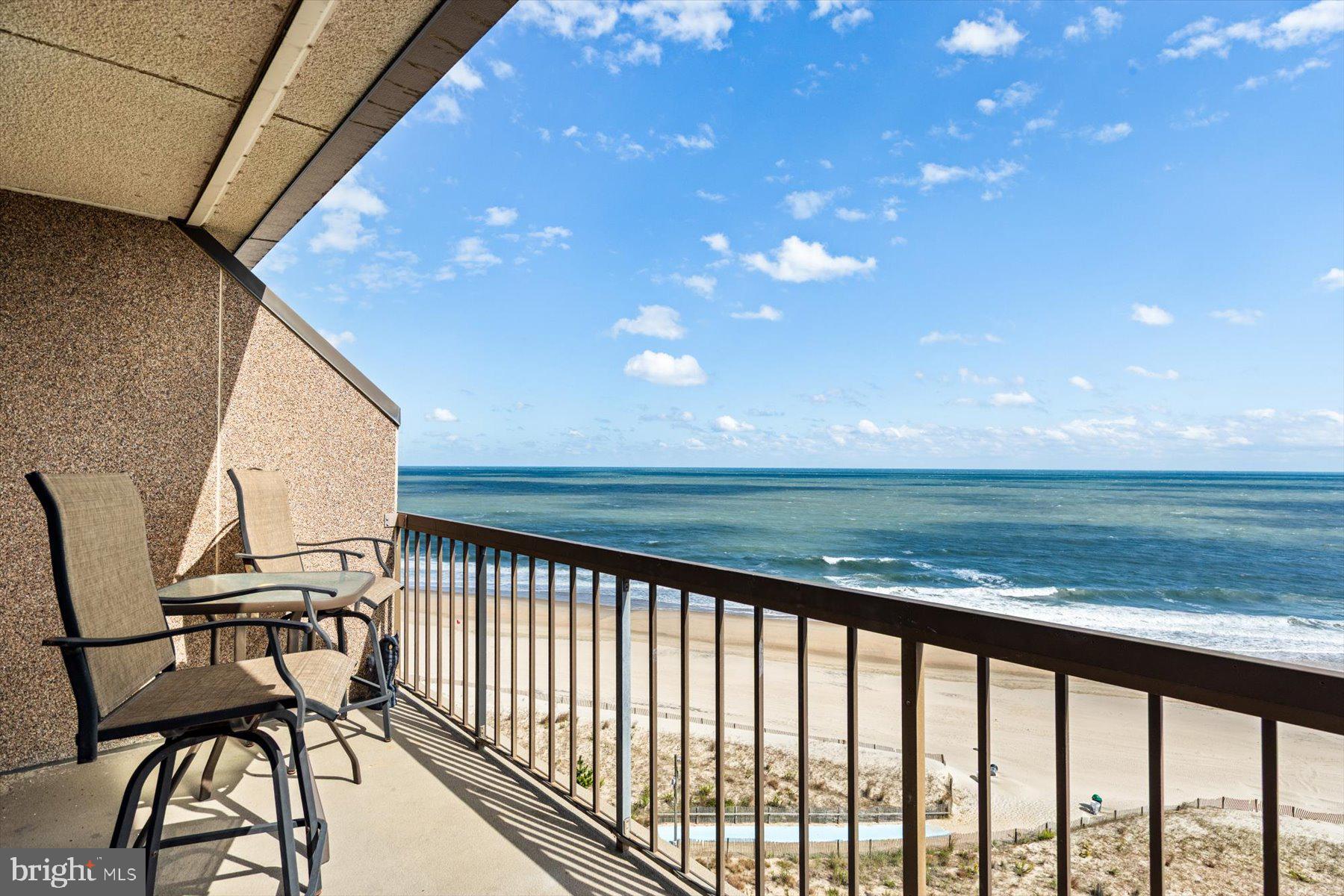 907 Georgetown House, Unit PH07 Bethany Beach, DE 19930 - Photo 9 of 48 a view of balcony with furniture