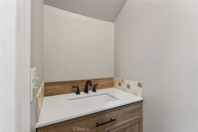 a utility room with a sink