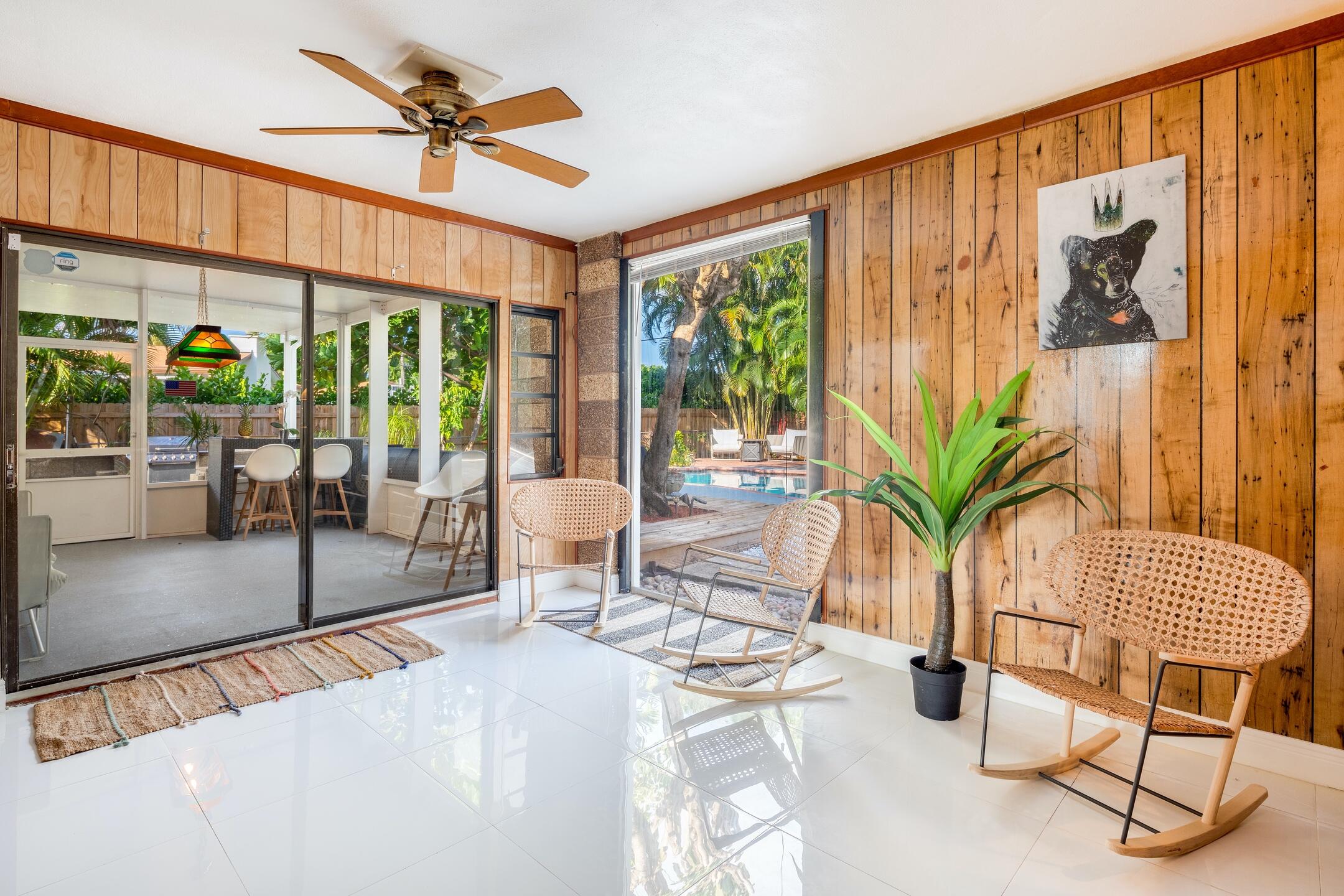 7306 Clarke Road Lake Clarke Shores, FL 33406 - Photo 15 of 36 a living room with furniture and a large window