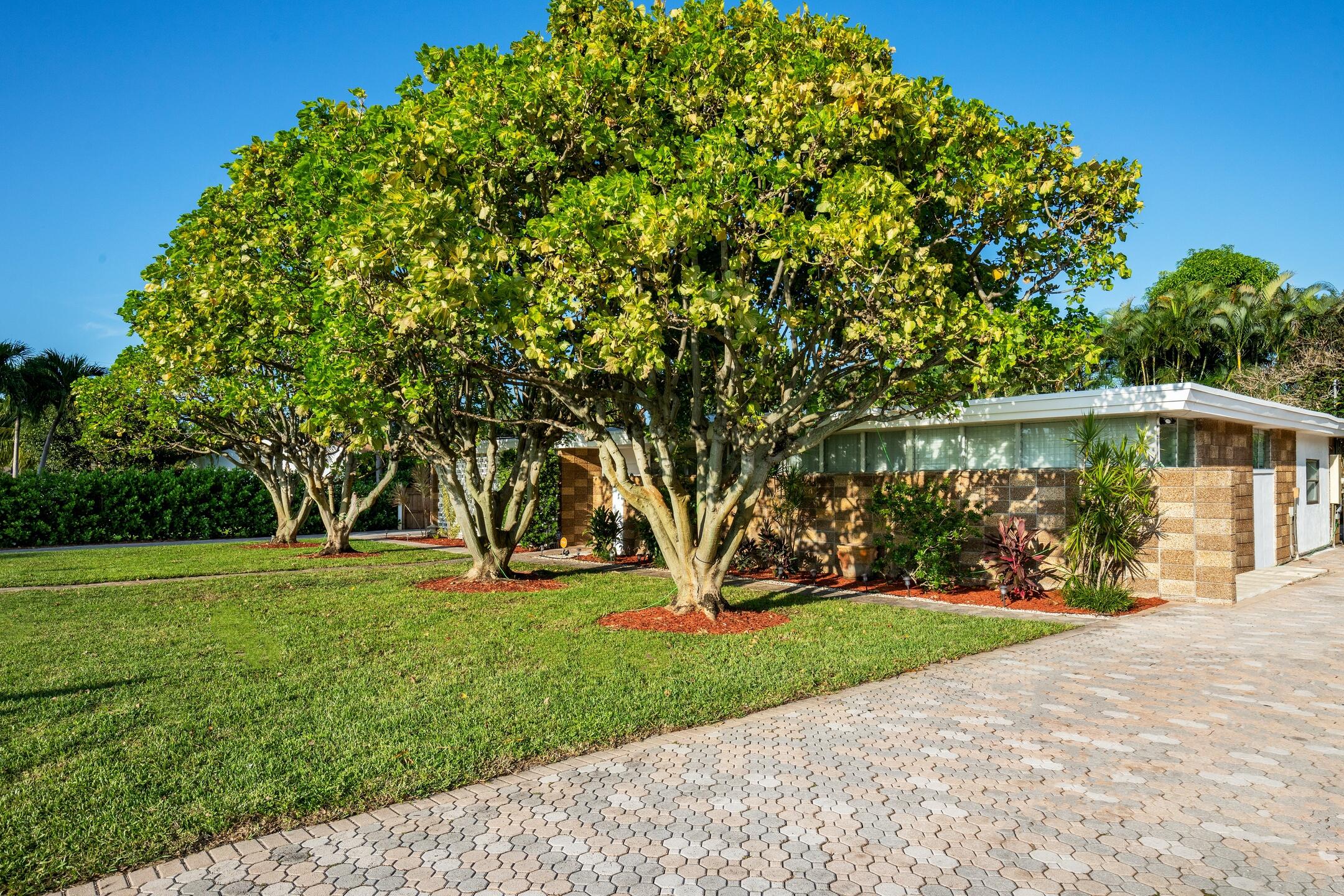 7306 Clarke Road Lake Clarke Shores, FL 33406 - Photo 28 of 36 a front view of a house with a yard