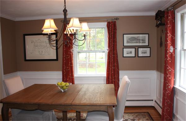 5 Ward Road Sudbury, MA 01776 - Photo 8 of 25 a view of a dining room with furniture window and outside view