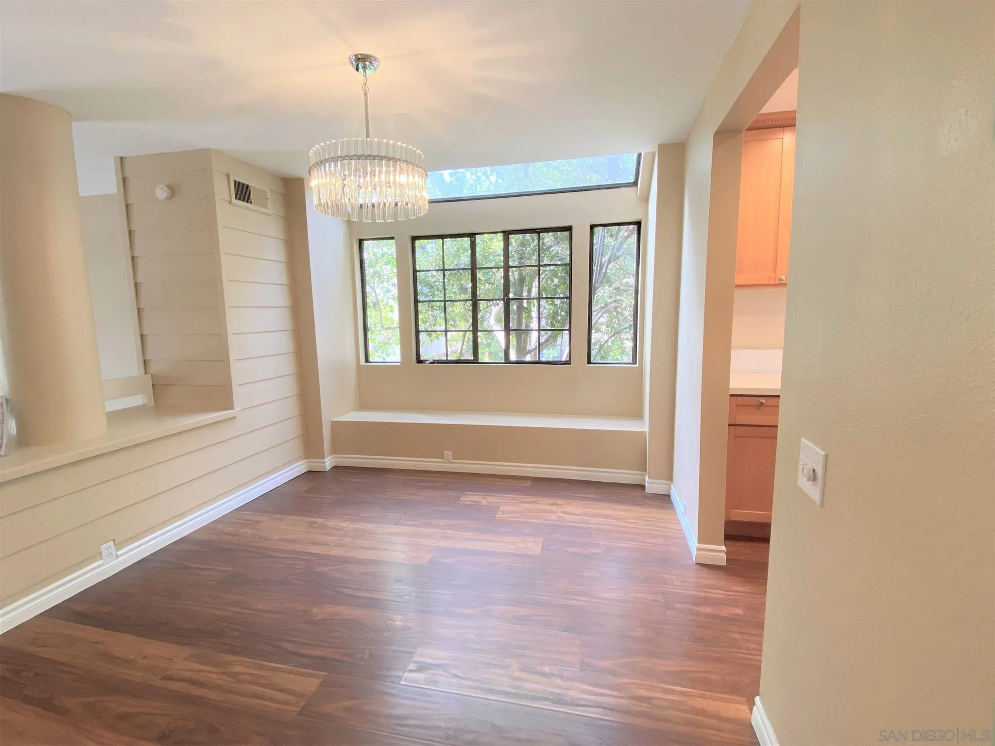 3195 Morning Way La Jolla, CA 92037 - Photo 8 of 18 a view of wooden floor and windows in a room